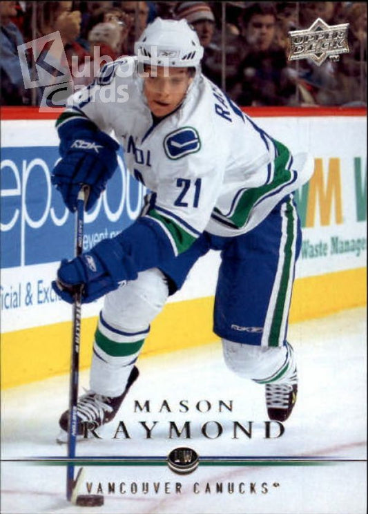 NHL 2008-09 Upper Deck - No 10 - Mason Raymond