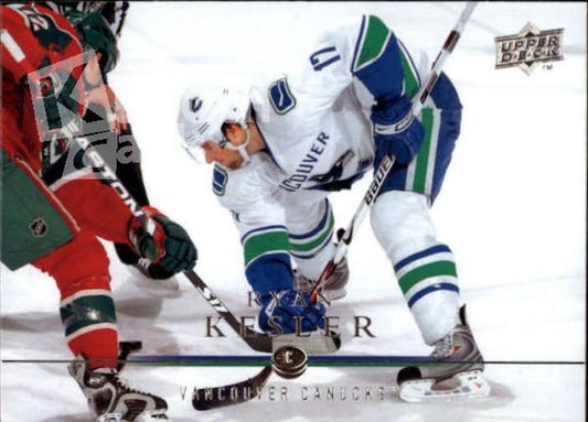 NHL 2008-09 Upper Deck - No 14 - Ryan Kesler