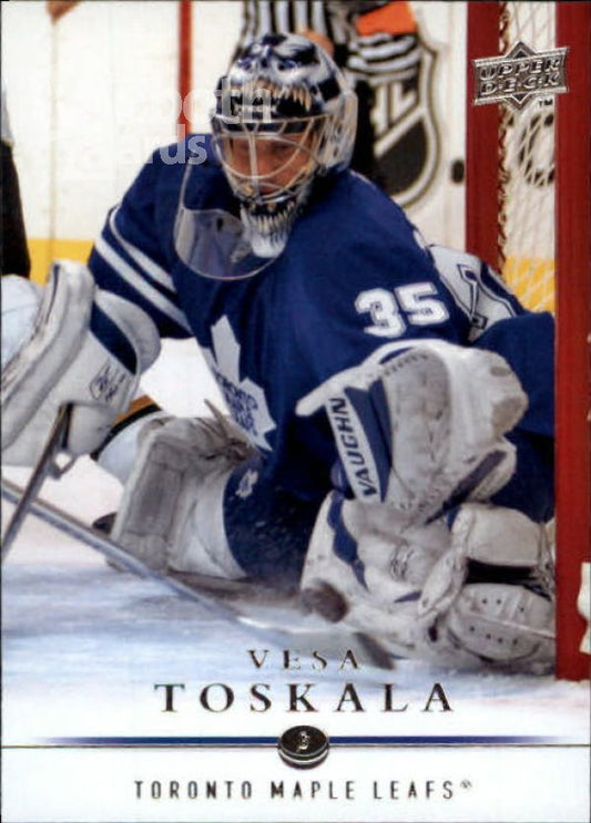 NHL 2008-09 Upper Deck - No 16 - Vesa Toskala