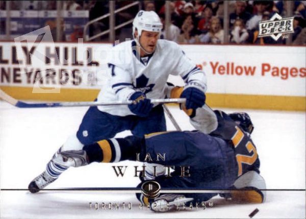 NHL 2008-09 Upper Deck - No 21 - Ian White