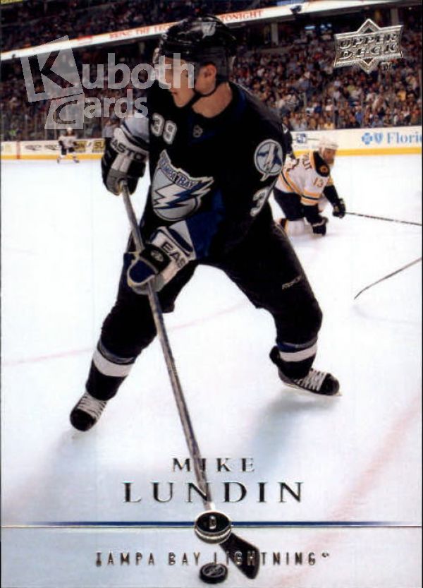 NHL 2008-09 Upper Deck - No 27 - Mike Lundin