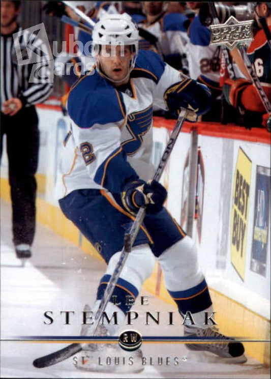 NHL 2008-09 Upper Deck - No 28 - Lee Stempniak