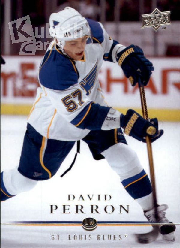 NHL 2008-09 Upper Deck - No. 34 - David Perron