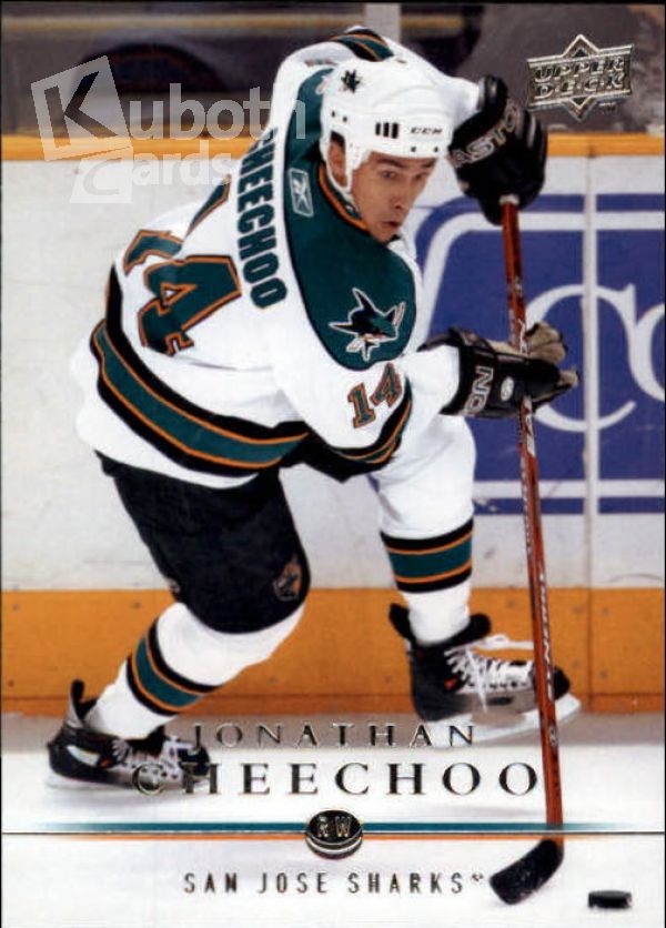 NHL 2008-09 Upper Deck - No 38 - Jonathan Cheechoo