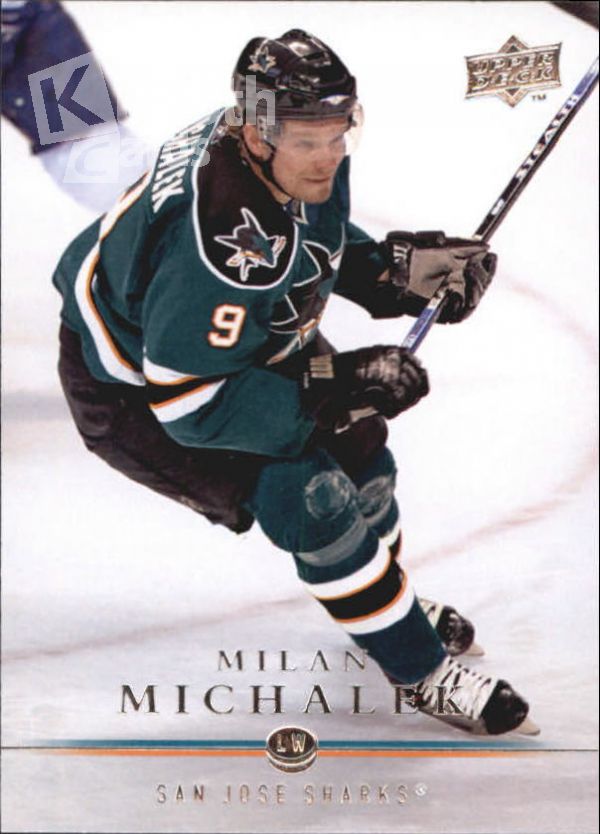 NHL 2008-09 Upper Deck - No. 39 - Milan Michalek