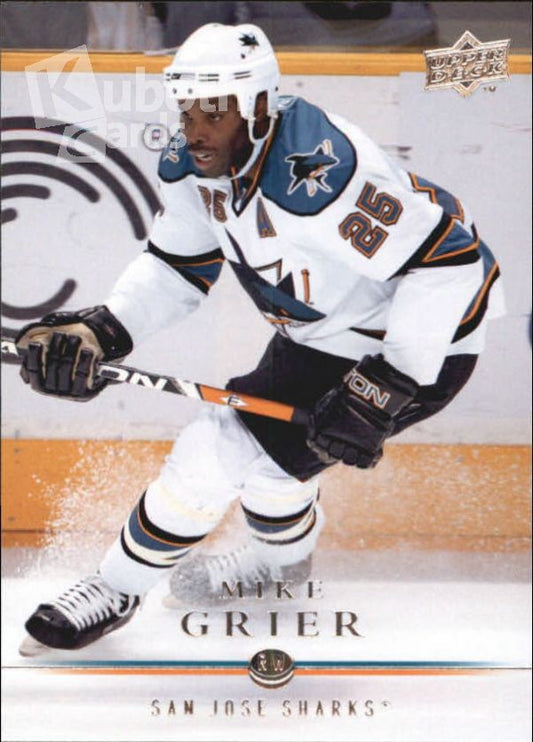 NHL 2008-09 Upper Deck - No 41 - Mike Grier