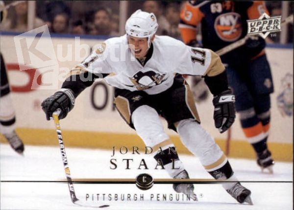 NHL 2008-09 Upper Deck - No. 46 - Jordan Staal