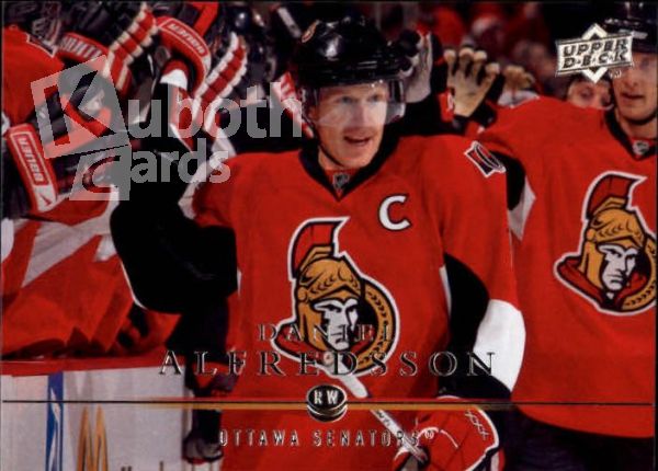 NHL 2008-09 Upper Deck - No 62 - Daniel Alfredsson