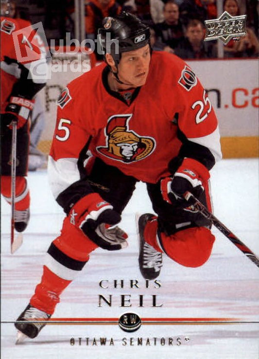 NHL 2008-09 Upper Deck - No 68 - Chris Neil