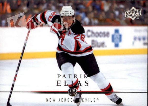 NHL 2008-09 Upper Deck - No 82 - Patrik Elias