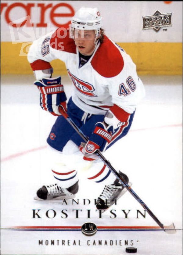 NHL 2008-09 Upper Deck - No 99 - Andrei Kostitsyn