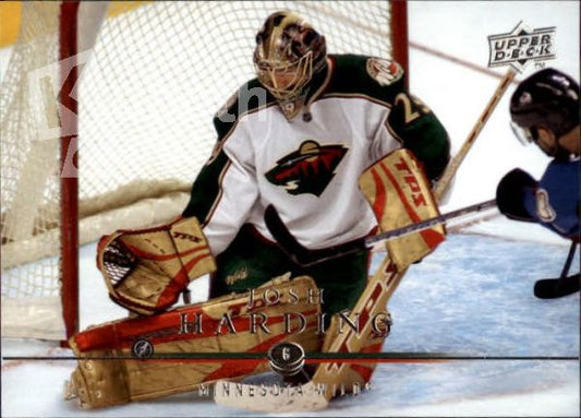 NHL 2008-09 Upper Deck - No 100 - Josh Harding