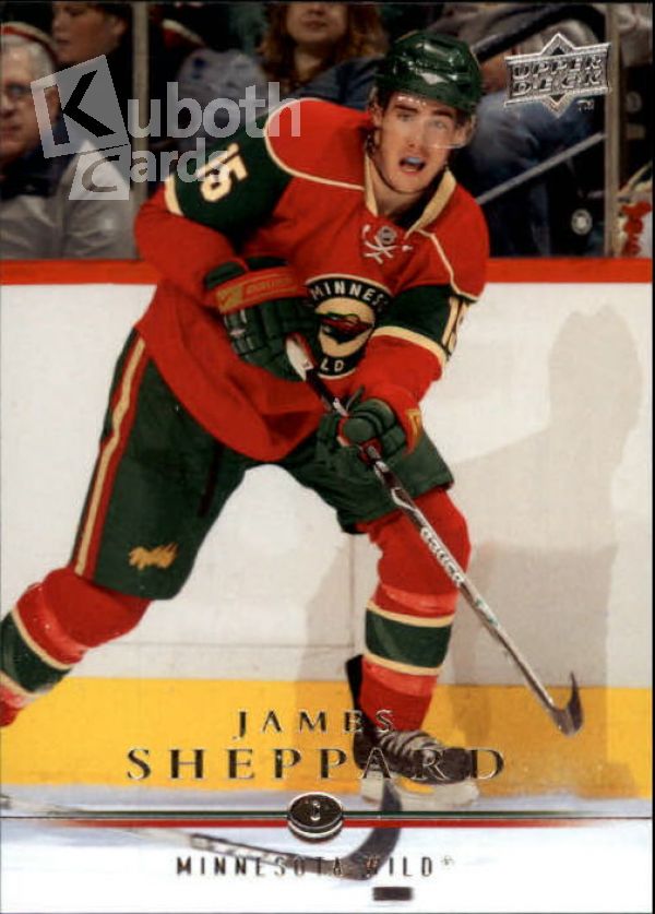 NHL 2008-09 Upper Deck - No 103 - James Sheppard