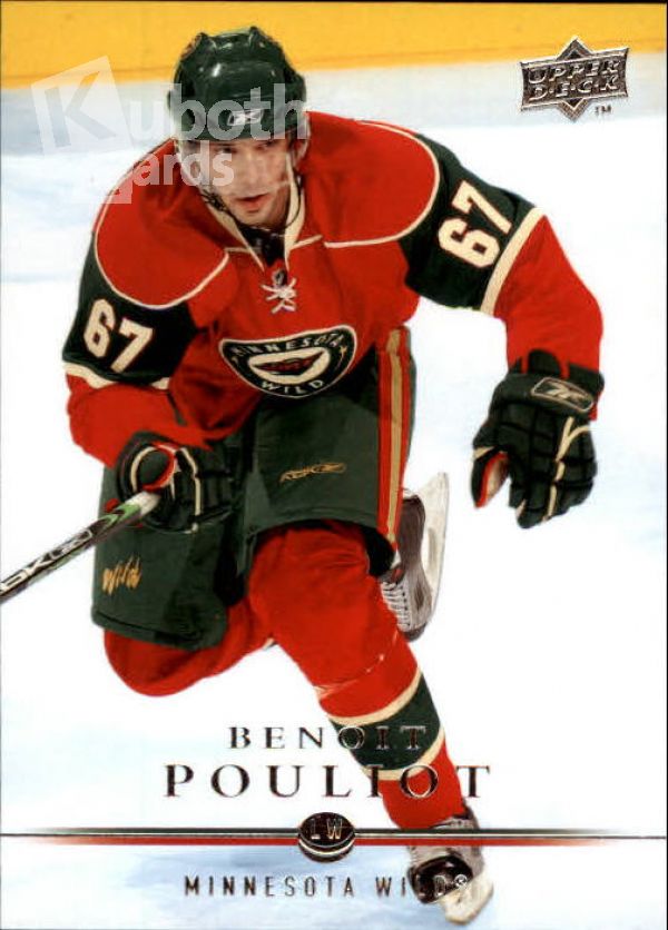 NHL 2008-09 Upper Deck - No 106 - Benoit Pouliot