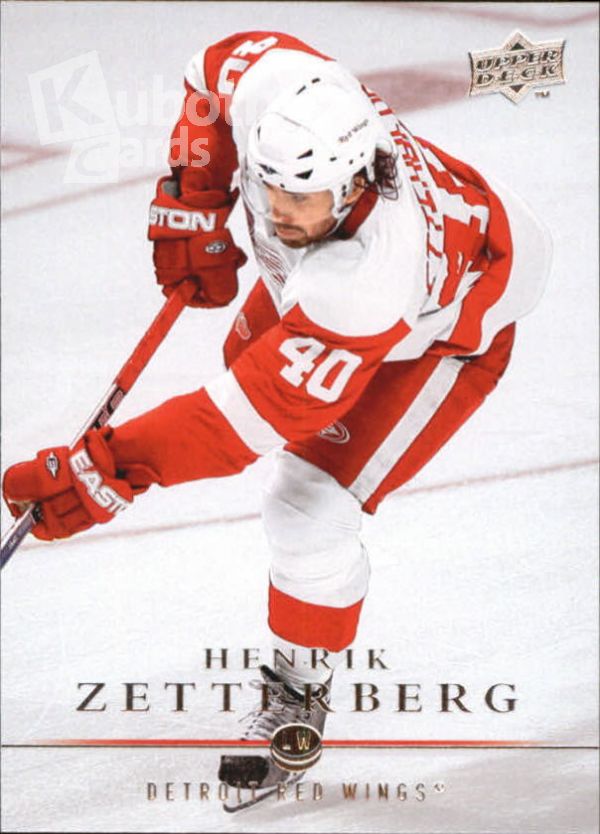 NHL 2008-09 Upper Deck - No 126 - Henrik Zetterberg