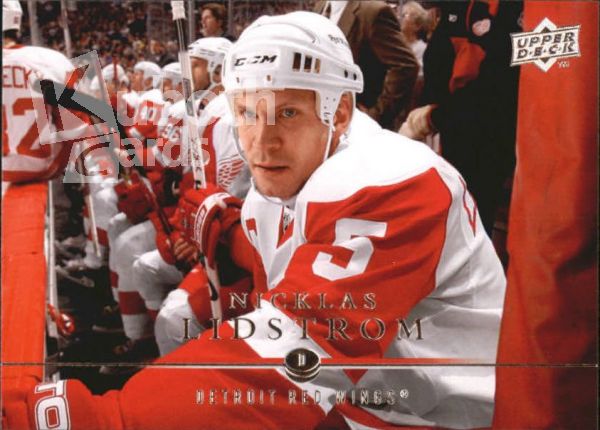 NHL 2008-09 Upper Deck - No 128 - Nicklas Lidstrom