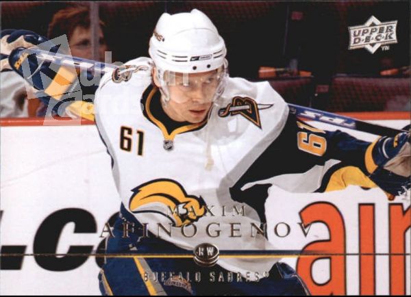 NHL 2008-09 Upper Deck - No 174 - Maxim Afinogenov