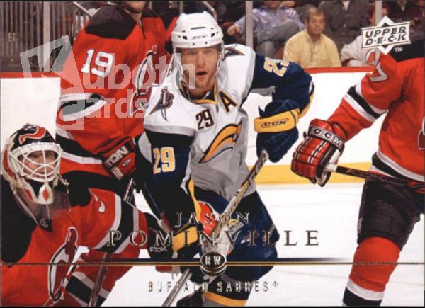 NHL 2008-09 Upper Deck - No 177 - Jason Pominville