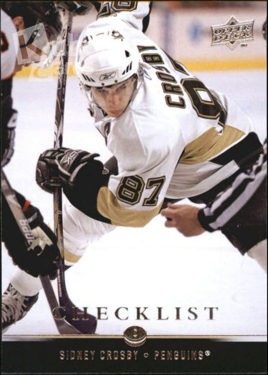 NHL 2008-09 Upper Deck - No 200 - Sidney Crosby