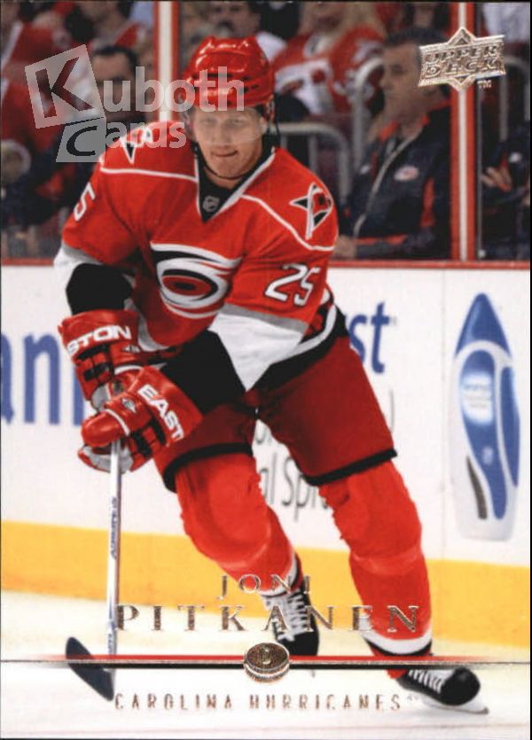 NHL 2008-09 Upper Deck - No 286 - Joni Pitkanen