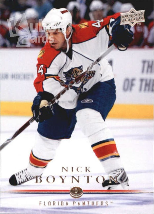 NHL 2008-09 Upper Deck - No. 336 - Nick Boynton