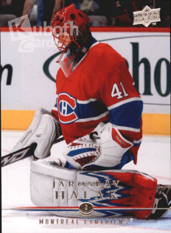 NHL 2008-09 Upper Deck - No. 356 - Jaroslav Halak