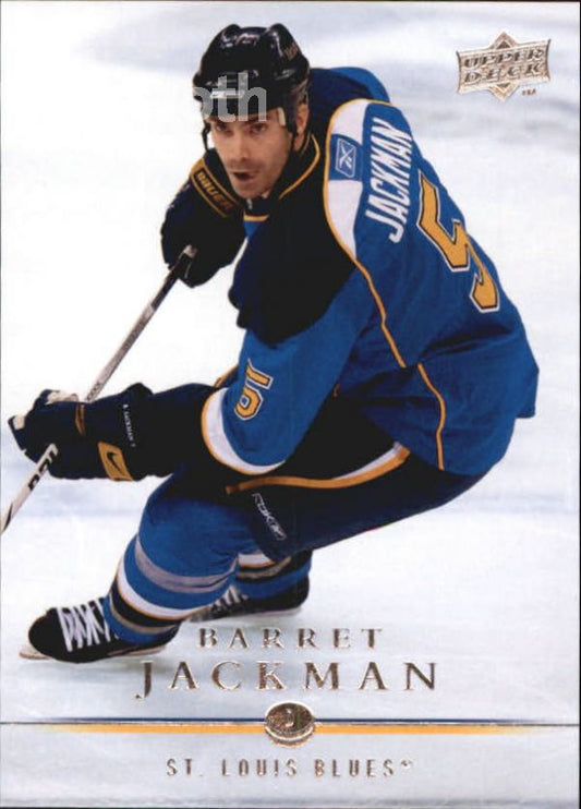 NHL 2008-09 Upper Deck - No 418 - Barret Jackman