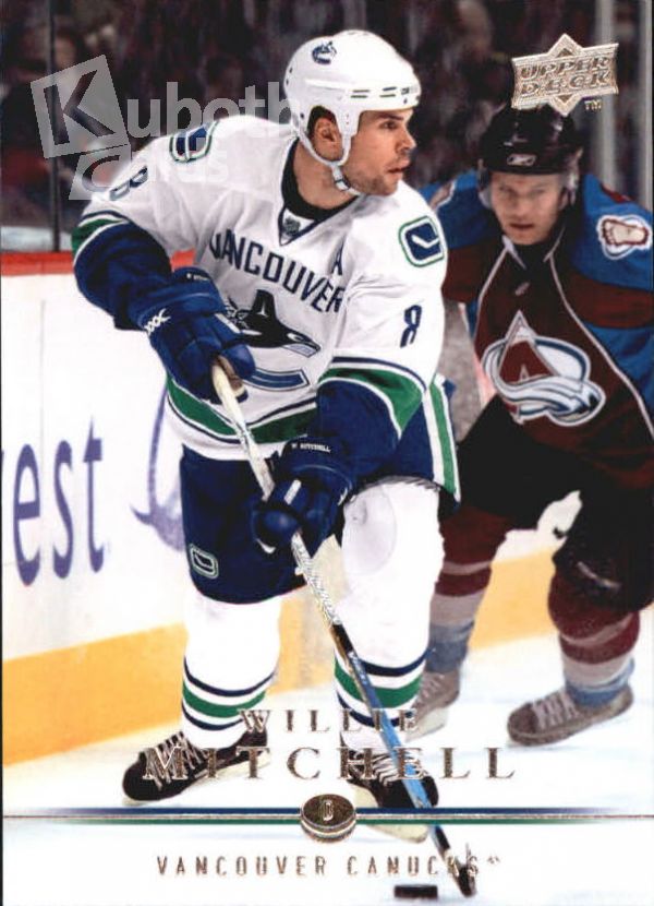 NHL 2008-09 Upper Deck - No 442 - Willie Mitchell