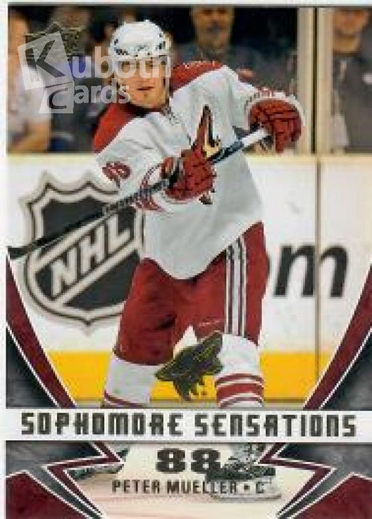 NHL 2008-09 Upper Deck Sophomore Sensations - No SS6 - Peter Mueller