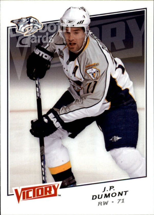 NHL 2008-09 Upper Deck Victory - No 86 - J.P. Dumont