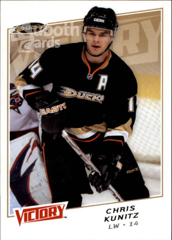 NHL 2008-09 Upper Deck Victory - No. 196 - Chris Kunitz