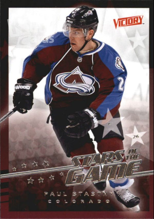 NHL 2008-09 Upper Deck Victory Stars of the Game - No SG-44 - Paul Stastny