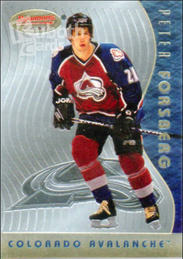 NHL 1995/96 Bowman's Best - No BB1 - Peter Forsberg