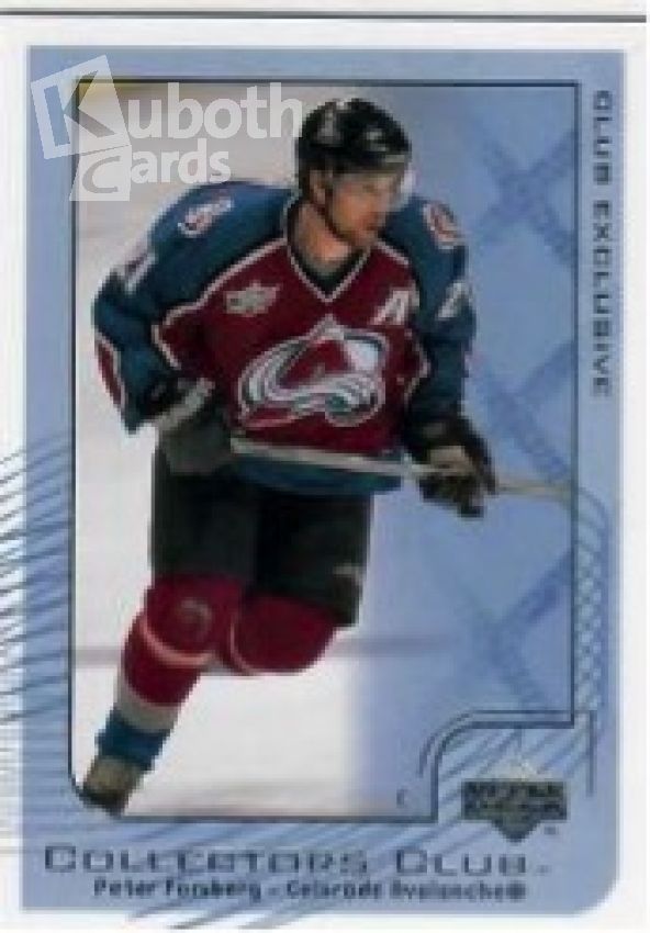 NHL 2000 Upper Deck Collectors Club - No NHL16 - Peter Forsberg