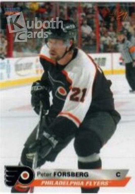 NHL 2005-06 Flyers Team Issue - No 6 - Peter Forsberg