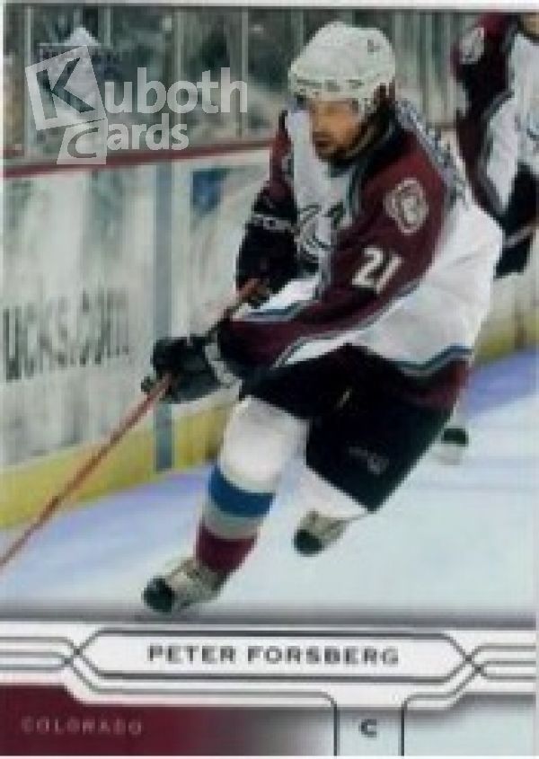 NHL 2004-05 Upper Deck - No 42 - Peter Forsberg