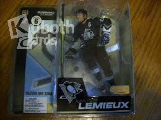 NHL 2003 McFarlane Figur - Serie 6 - Mario Lemieux - VARIANTFIGUR plus Logo ERROR
