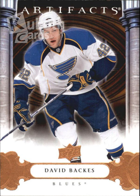 NHL 2009-10 Artifacts - No 47 - David Backes