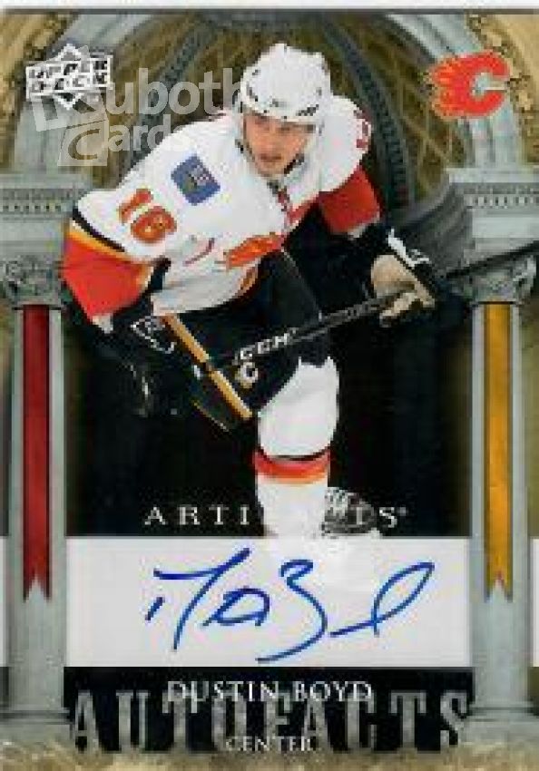 NHL 2009-10 Artifacts Autofacts - No AF-DU - Dustin Boyd