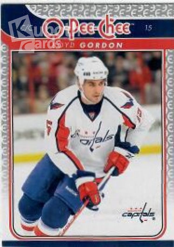 NHL 2009-10 O-Pee-Chee - No 151 - Boyd Gordon