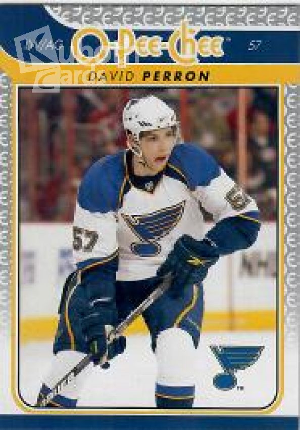 NHL 2009-10 O-Pee-Chee - No 186 - David Perron