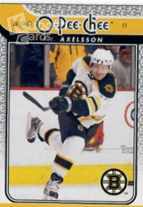 NHL 2009-10 O-Pee-Chee - No 209 - P.J. Axelsson