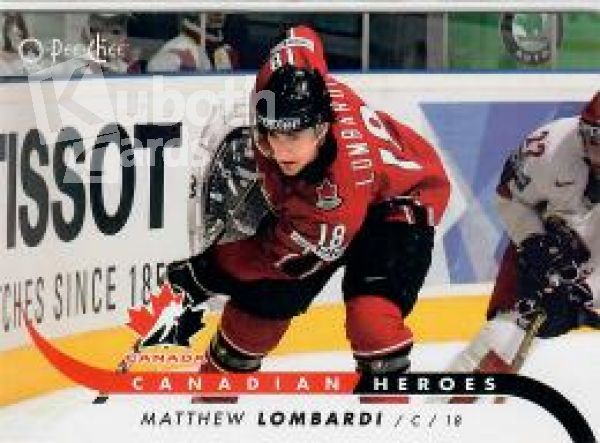 NHL 2009-10 O-Pee-Chee Canadian Heroes - No CB-ML - Matthew Lombardi