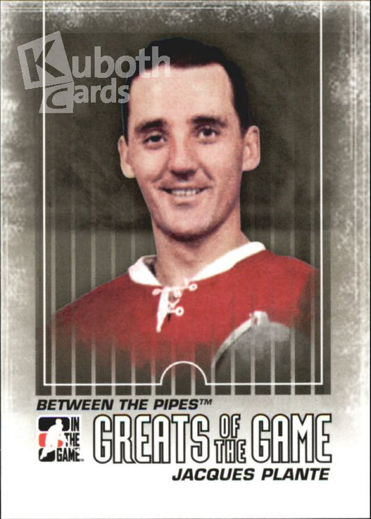 NHL 2009-10 Between the Pipes - No 127 - Jacques Plante