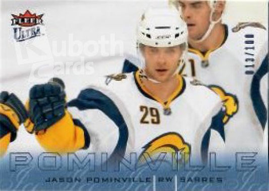 NHL 2009-10 Ultra Ice Medallion - No 19 - Jason Pominville