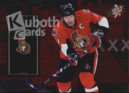 NHL 2009-10 SPx - No. 77 - Daniel Alfredsson