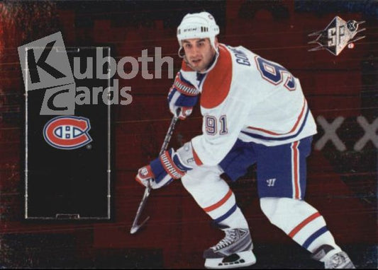 NHL 2009-10 SPx - No 89 - Scott Gomez