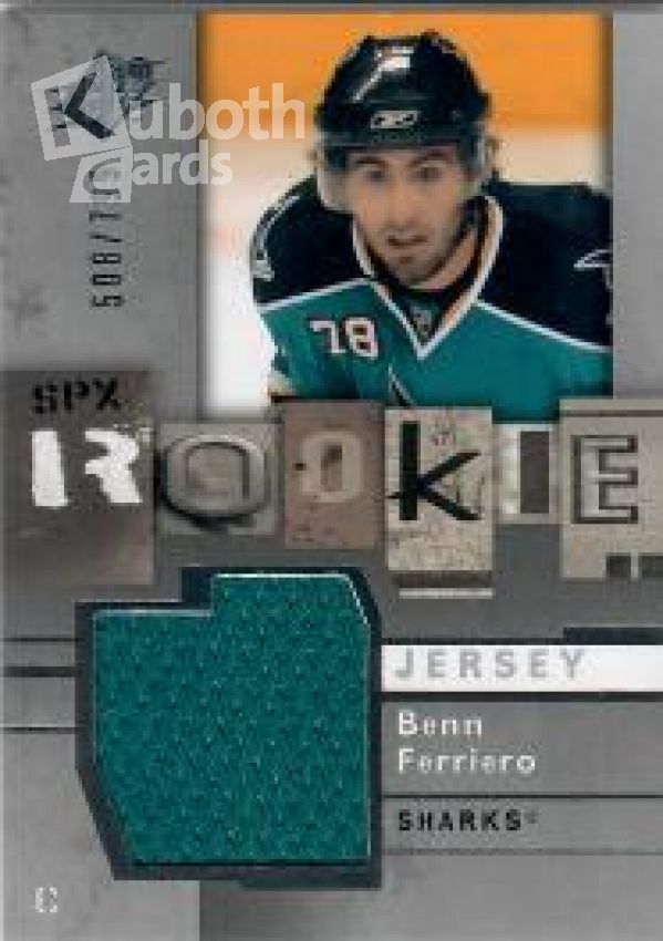 NHL 2009-10 SPx - No 139 - Benn Ferriero