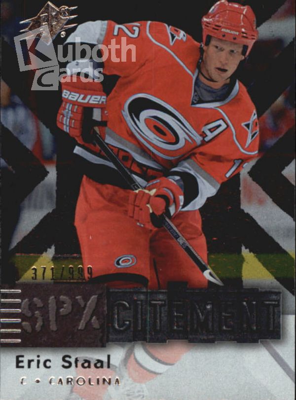 NHL 2009-10 SPx SPXitement - No X24 - Eric Staal