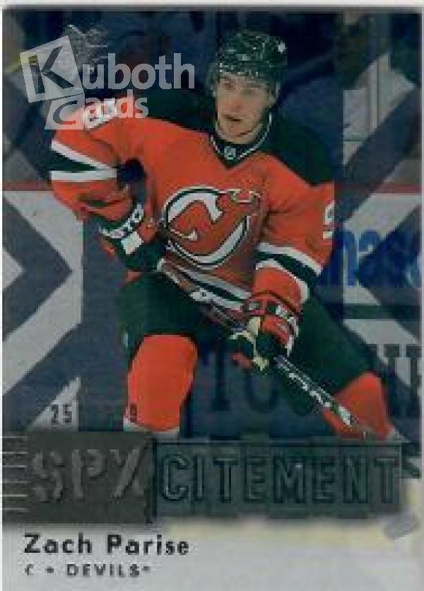 NHL 2009-10 SPx SPXitement - No X37 - Zach Parise